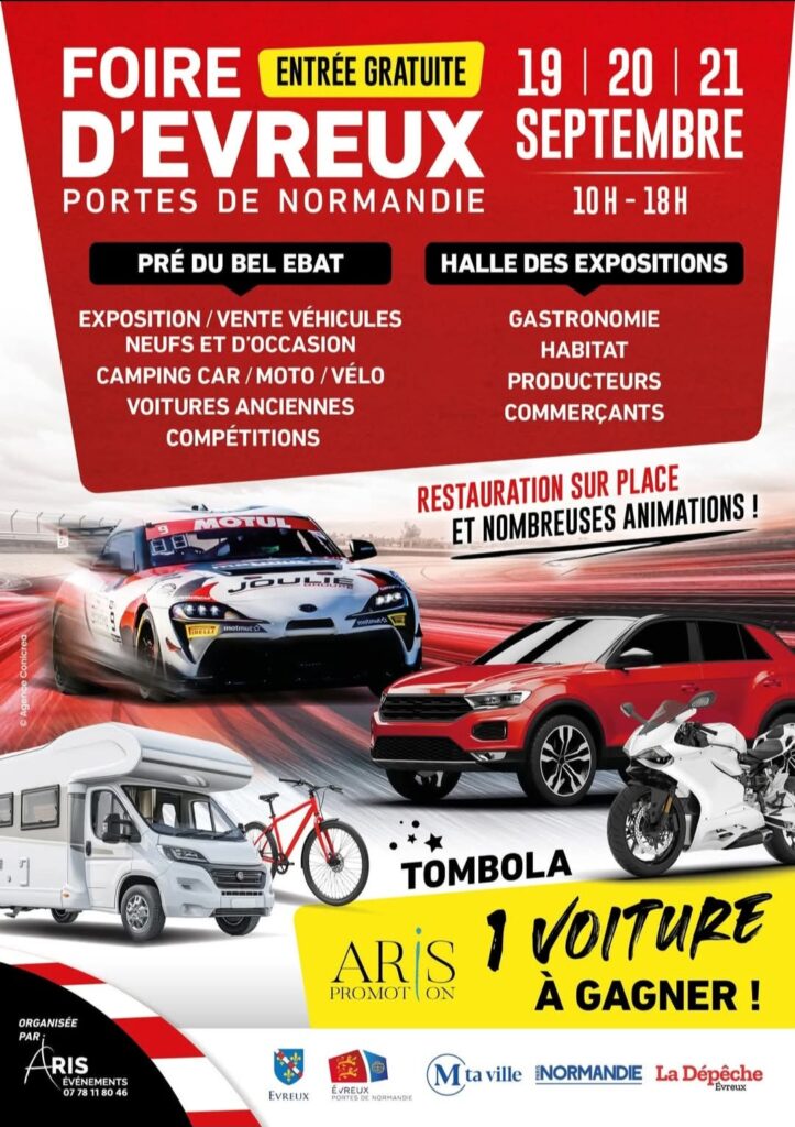 affiche Foire Evreux 2025